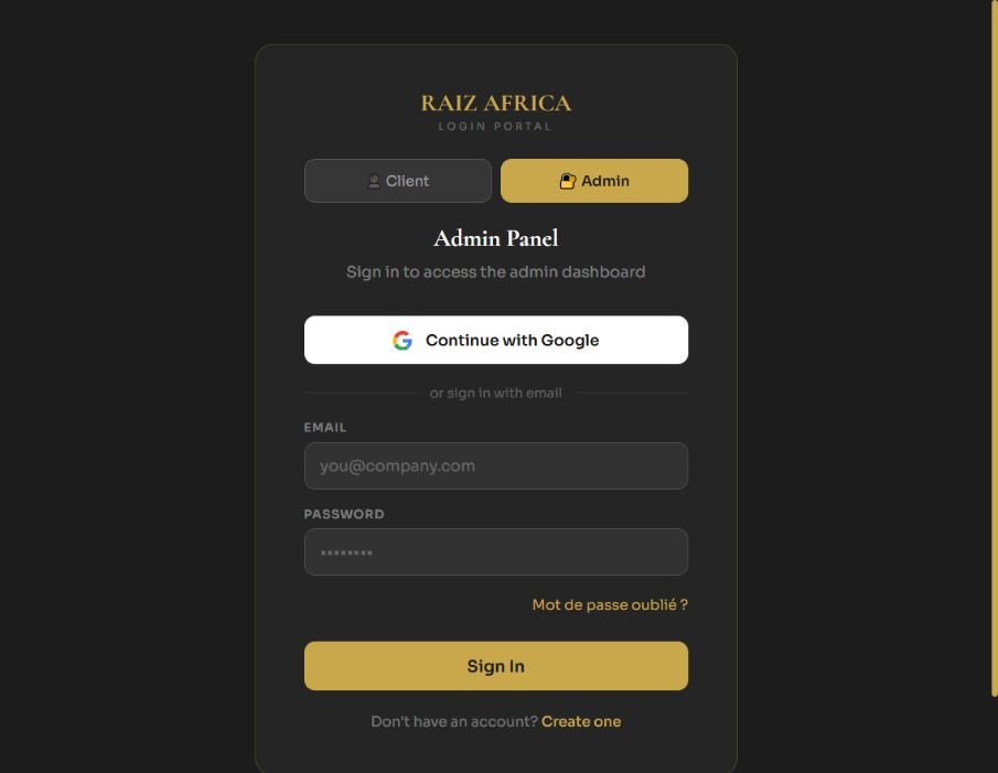 Fin de session — retour à la page de connexion après Sign Out